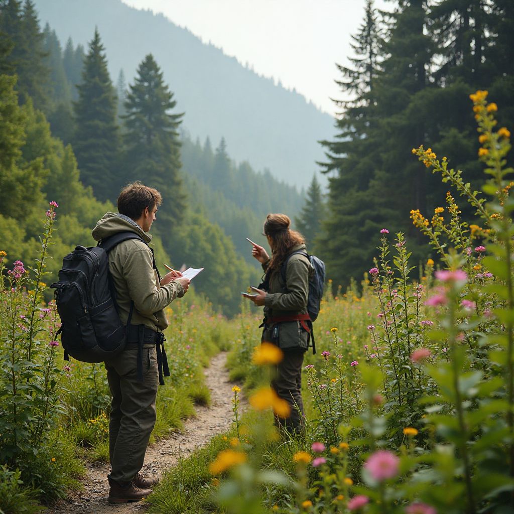 Founders hiking in Romanian wilderness