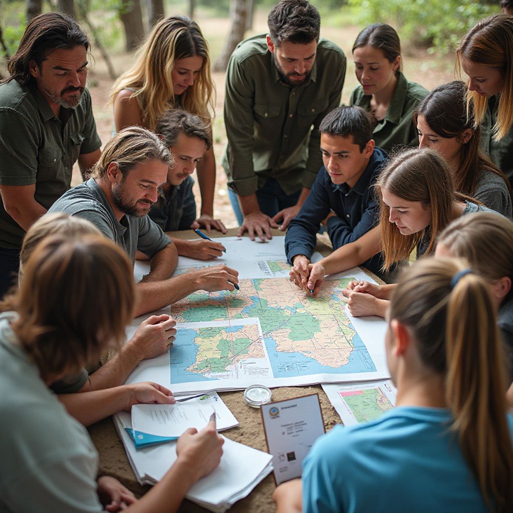 Conservation meeting with local stakeholders